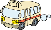 Illustration bus pour document
