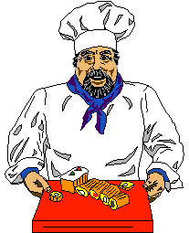 illustration clipart cuisinier