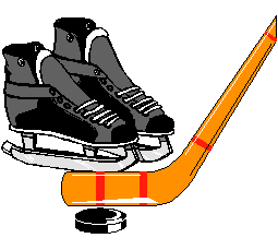 Clipart patin pour glisser sur la glace