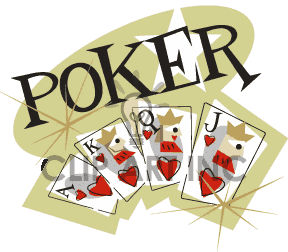 Clipart carte de poker jeu