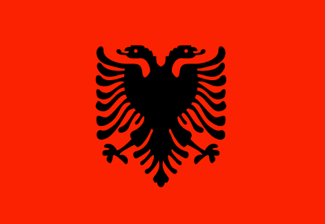 Drapeau albanie