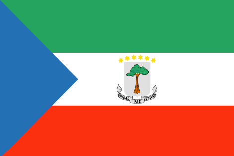 Drapeau Equatorial Guinea