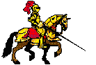 Gif chevalier avec son cheval