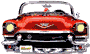 gif anime vehicule rouge ancienne