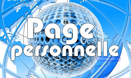 image page personnelle