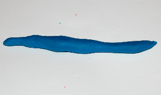 Image de saucisson en bleu
