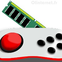 memoire ram et manette de jeu