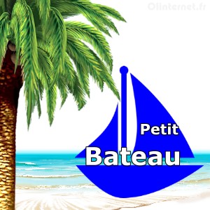 image de petit bateau de peche