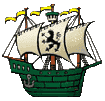 Clipart bateau pirate
