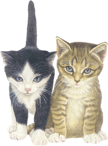 Clipart chatons tres mignons