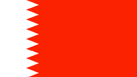 Drapeau Bahrein