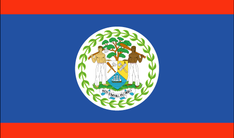 Drapeau Belize