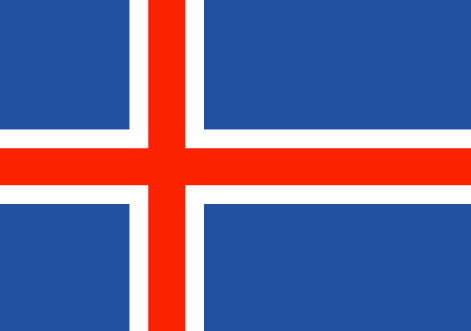 Drapeau Iceland