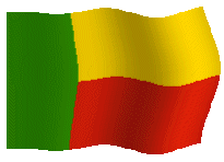 Gifs drapeau Benin 