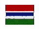 Gifs drapeau Gambie