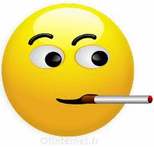 emoticone qui fume