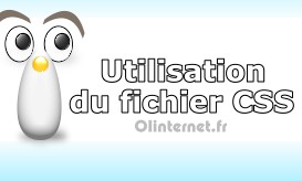 utilisation du fichier css